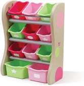 Step2 Fun Time Room Organizer Pink 827400 - Colorland Toys